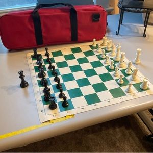 Staunton Competition travel chess set